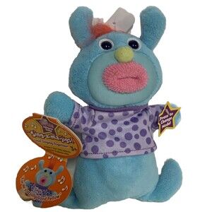 Sing-a-Ma-Jigs Blue Mattel Singamajig Plush Works BRAND NEW Sings Singing NWT